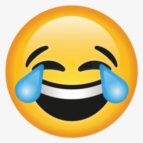 Transparent Crying Laughing Emoji Png - Crying Laughing Emoji Png, Png Download, Transparent PNG