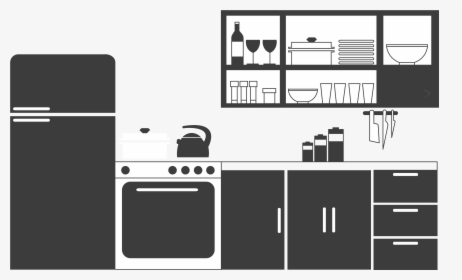 And White,interior - Modular Furniture Icons Png, Transparent Png, Transparent PNG