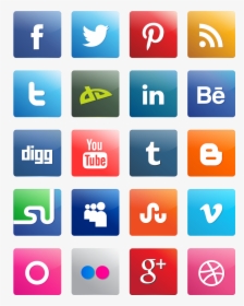 Download Social Media Icons - Social Media Logo Green, HD Png Download, Transparent PNG