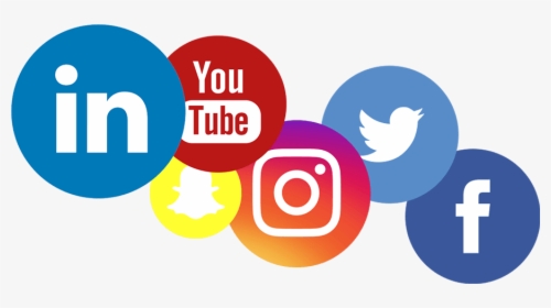 Social Media Png - Social Media Logo Transparent, Png Download, Transparent PNG