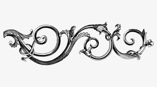 Transparent Scroll Clipart - Tattoo Banner Png, Png Download, Transparent PNG