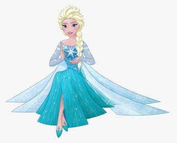 Transparent Doll Clipart - Disney Princess Elsa 2d, HD Png Download, Transparent PNG