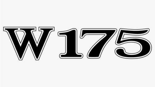 Kawasaki W175 Logo, HD Png Download, Transparent PNG