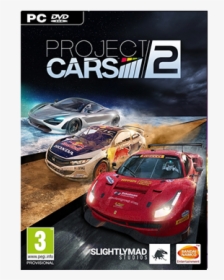 Project Cars 2 Image - Project Cars 2 Pc Cover, HD Png Download, Transparent PNG