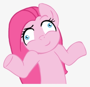 Shrugging Emoticon Shrug Shrugging Emoji - Pinkie Pie Shrug Gif, HD Png Download, Transparent PNG
