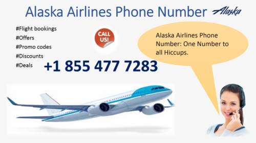 Alaska Airlines Phone Number For All Hiccups Assistance - Alaska Air Group, HD Png Download, Transparent PNG