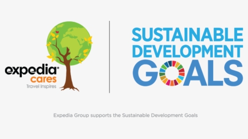 Supports The Sustainable Development Goals - Expedia Cares Logo, HD Png Download, Transparent PNG