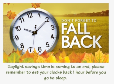 Fall Back Daylight Savings Time 2018, HD Png Download, Transparent PNG