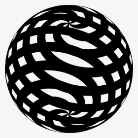 Black Volleyball Transparent Image - Volleyball Ball Vector Png, Png Download, Transparent PNG
