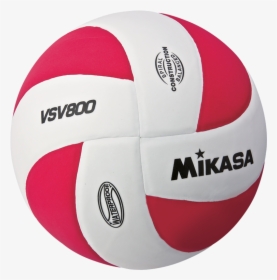 Volleyball Ball Red And White, HD Png Download, Transparent PNG