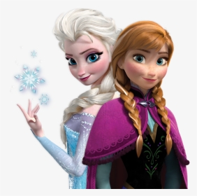 Frozen Elsa Olaf Anna Free Hd Image Clipart - Elsa And Anna Frozen Png, Transparent Png, Transparent PNG