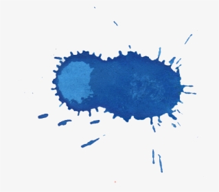 Transparent Paint Blob Png - Splash Color Blue Png, Png Download, Transparent PNG