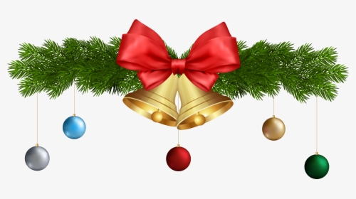 Christmas Ornament Jingle Bell Clip Art - Christmas Decor Png Transparent, Png Download, Transparent PNG