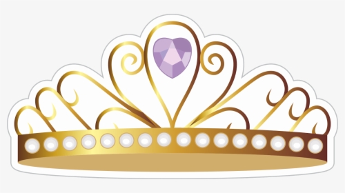 Transparent Purple Glitter Clipart - Vector Princess Crown Png, Png Download, Transparent PNG