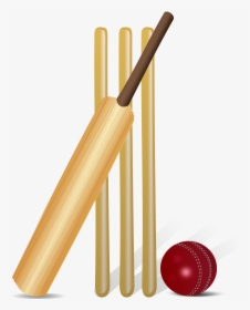 Cricket Ball Png Image - Cricket Bat And Ball Png, Transparent Png, Transparent PNG