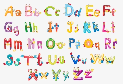 Transparent Cute Book Png - Cute Alphabet Letters Clipart, Png Download, Transparent PNG