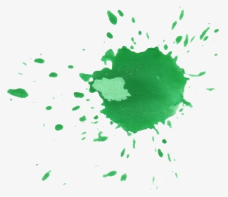 Blue Splatter Png -green Splash Png - Watercolour Splash Png Green, Transparent Png, Transparent PNG