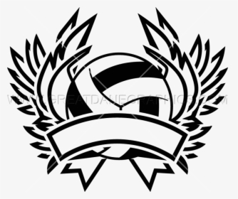 Volleyball Logo Design Png, Transparent Png, Transparent PNG