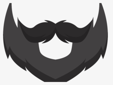 Beard Clipart Mustache - Cartoon Transparent Background Moustache, HD Png Download, Transparent PNG