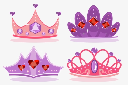 Transparent Quinceanera Crown Clipart - Cute Cartoon Princess Crown, HD Png Download, Transparent PNG