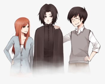 If You Ve Read My Other Posts About Snape And The Marauders, - Snape X Lily X James, HD Png Download, Transparent PNG