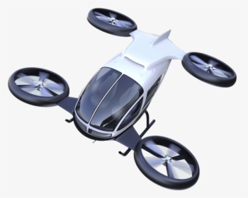 Flying Car With Big Rotary Wheels - Flying Car Clip Art, HD Png Download, Transparent PNG