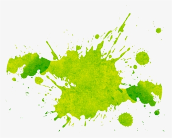 Clip Art Color Ink Paint Freetoedit - Green Colour Splash Png, Transparent Png, Transparent PNG