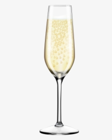 Glass Clipart Champagne - Champagne Glass Clip Art Png, Transparent Png, Transparent PNG
