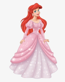 Princess Ariel Pink Dress, HD Png Download, Transparent PNG