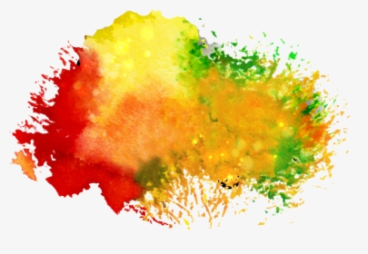 #watercolor #pull #colorful #colored #color #splash - Paint Watercolor Color Splash, HD Png Download, Transparent PNG