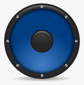 Multimedia Speaker, Volume Icon - Blue Speaker Transparent Png, Png Download, Transparent PNG