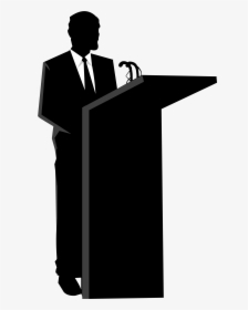 Person Speaking At Podium, HD Png Download, Transparent PNG