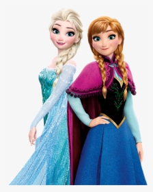 Anna Elsa Frozen Olaf Kristoff - Elsa And Anna Png, Transparent Png, Transparent PNG