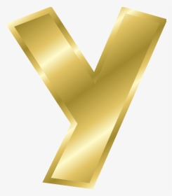 Letter Y Capital Letter Alphabet Png Image Gold - Gold Alphabet Letters Y, Transparent Png, Transparent PNG