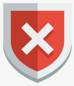 Shield Error Icon - Error Icon Shield, HD Png Download, Transparent PNG