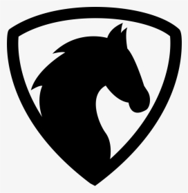 Logo Black Horse Png, Transparent Png, Transparent PNG