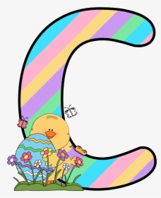 Easter Clipart Alphabet - Alfabeto Easter De Kidsparkz, HD Png Download, Transparent PNG