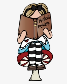 Melonheadz Png -collection Of Girl Reading High Quality - Melonheadz Girl Reading Clipart, Transparent Png, Transparent PNG