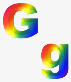 Alphabet Letter Clipart 11, Buy Clip Art - Rainbow Letter G Transparent, HD Png Download, Transparent PNG