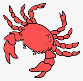 How To Draw Crab - Drawing, HD Png Download, Transparent PNG