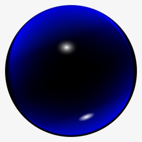 Glass Blue Ball Svg Clip Arts - Marble Ball Clip Art, HD Png Download, Transparent PNG