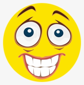 Scared Emoji Transparent Background - Nervous Smiley Face, HD Png Download, Transparent PNG