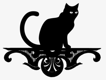 Png Black Cat - Cat, Transparent Png, Transparent PNG