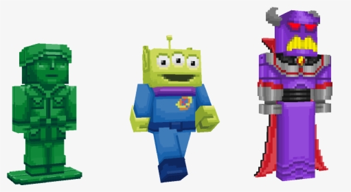 Toy Story Minecraft Mash Up, HD Png Download, Transparent PNG