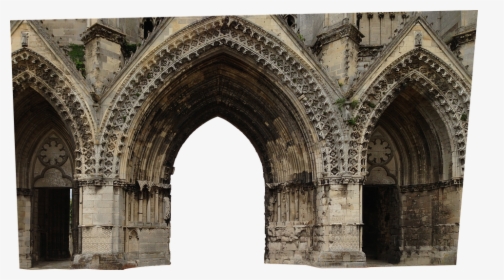 Portal, Gothic, Architecture, Church, Building - Abbey Of St. Jean Des Vignes, HD Png Download, Transparent PNG