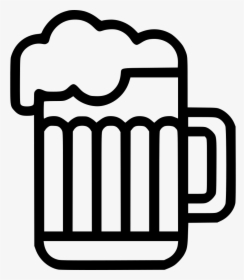 Beer Pint - Snacks And Drinks Icon, HD Png Download, Transparent PNG