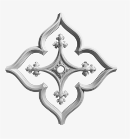 Gothic Style Ceiling Medallion, HD Png Download, Transparent PNG
