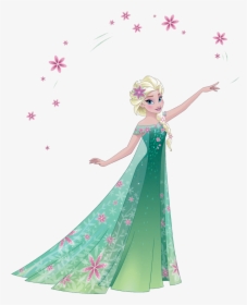 Elsa De Frozen Png - Disney Princess Frozen Fever, Transparent Png, Transparent PNG