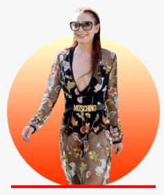 Lohan Is Photographed Filming Her New Mtv Reality Show - Lindsay Lohan Beach Young, HD Png Download, Transparent PNG