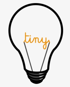 Tinylightbulbs Lightbulb Logo - Tiny Light Bulb Logo, HD Png Download, Transparent PNG